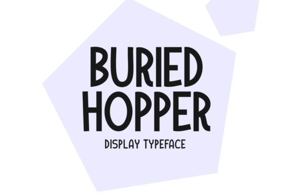 Buried Hopper: A Display Font with Character