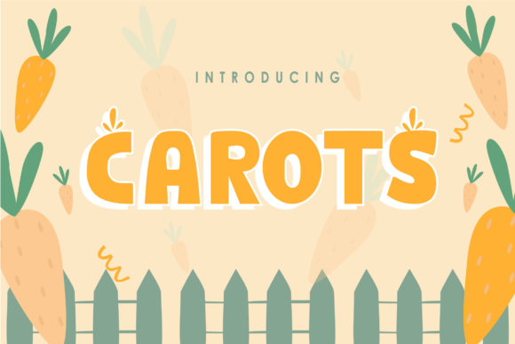 Carots: A Calligraphy-Inspired Display Font for Branding