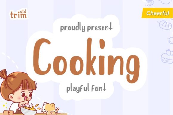 Cooking Font: A Playful Touch for Editorial Design