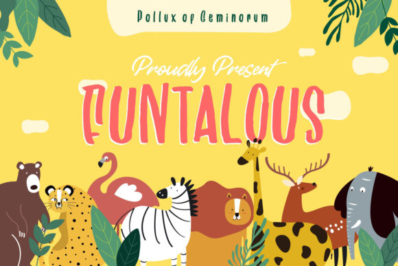 Funtalous Font for Eye-Catching Branding