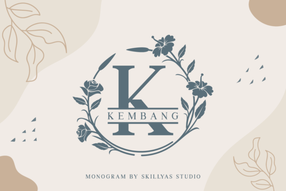 Kembang Monogram Font for Eye-Catching Campaigns