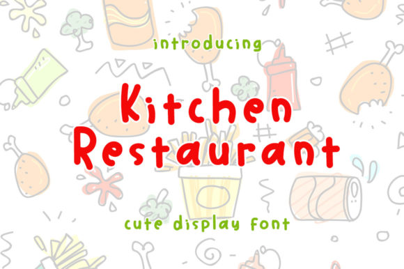 Kitchen Restaurant Font Review