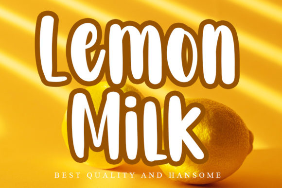 Lemon Milk: A Display Font with Timeless Charm