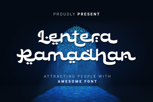 Lentera Ramadhan: A Stylish Arabic Display Font for Web Design