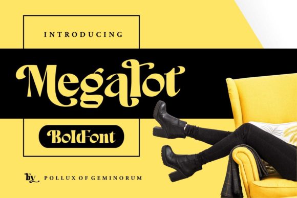 Megalot: A Bold Font for Small Business Branding