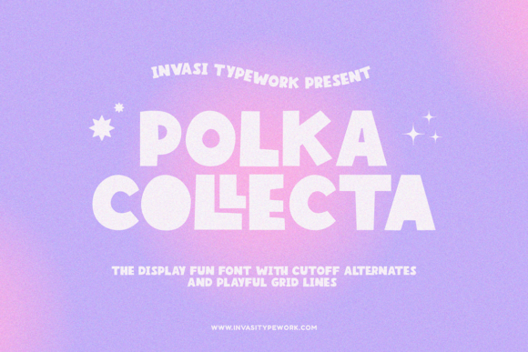 Polka Collecta: A Playful Display Font for Crafters and Creators