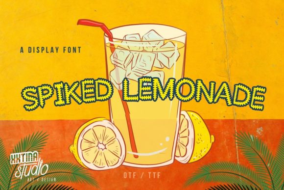 Spiked Lemonade Font for Eye-Catching Campaigns