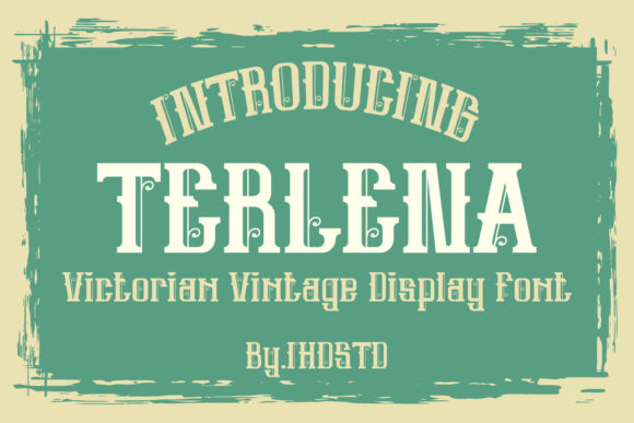 Terlena: A Victorian Touch for Bold Web Design
