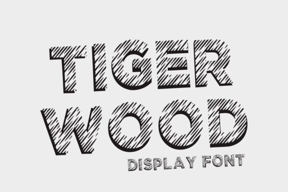 Tiger Wood: A Display Font That Elevates Digital Branding